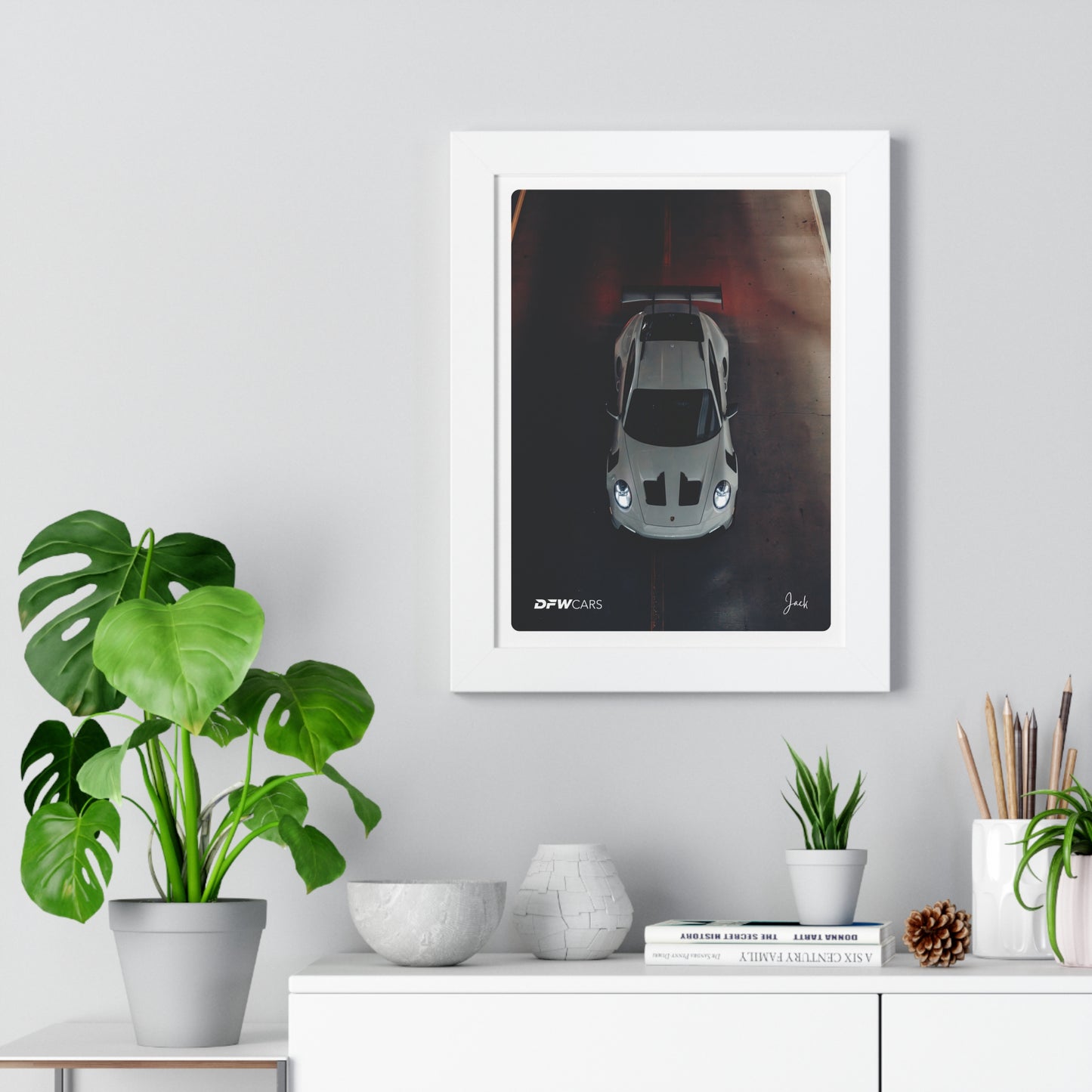 Porsche 992 GT3RS Framed Poster