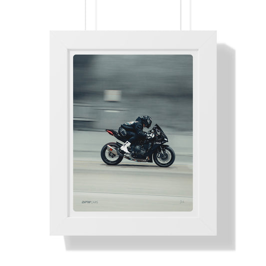Yamaha R1 Framed Poster