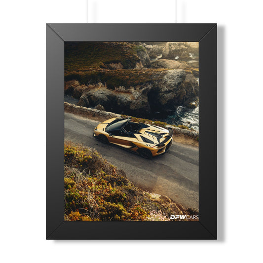 Lamborghini SVJ Car Week - Framed
