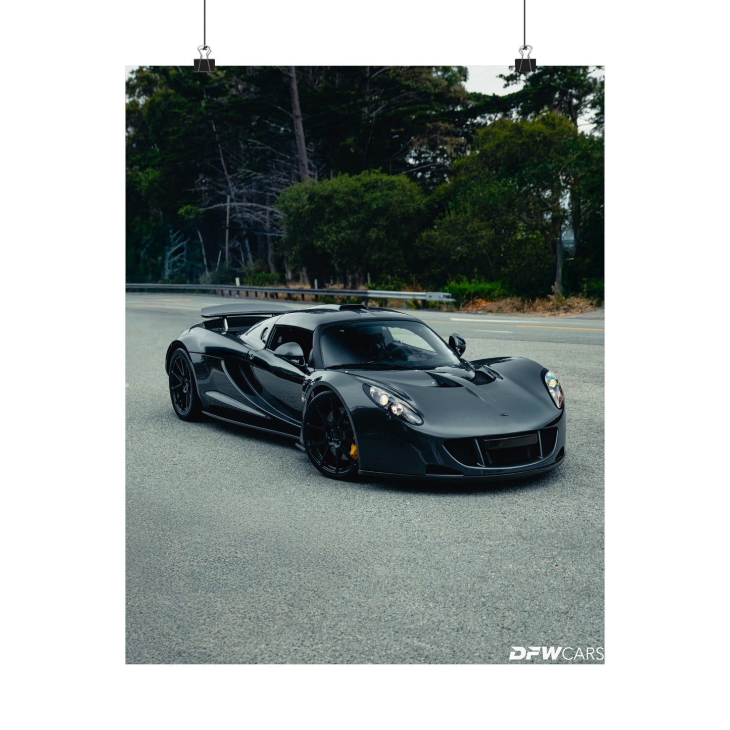 Hennessey Venom GT Car Week Poster