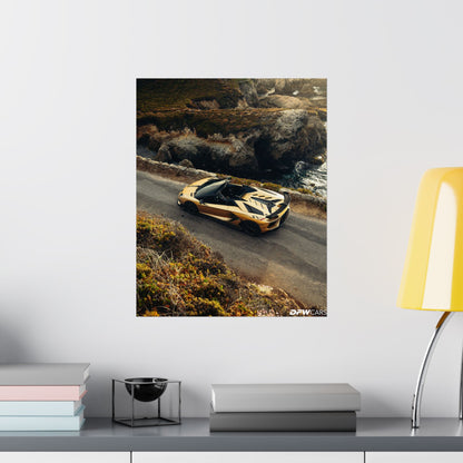 Lamborghini SVJ Roadster Car Week Poster