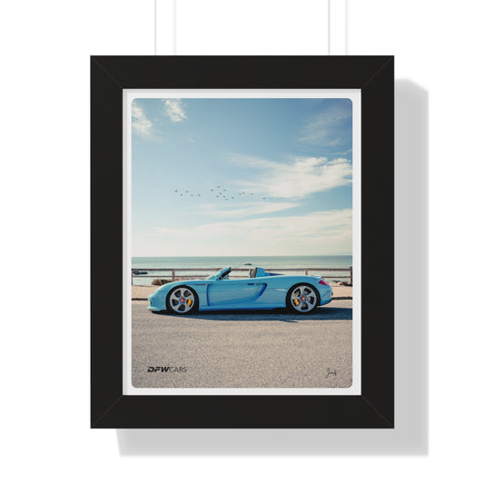 Porsche Carrera GT Framed Poster