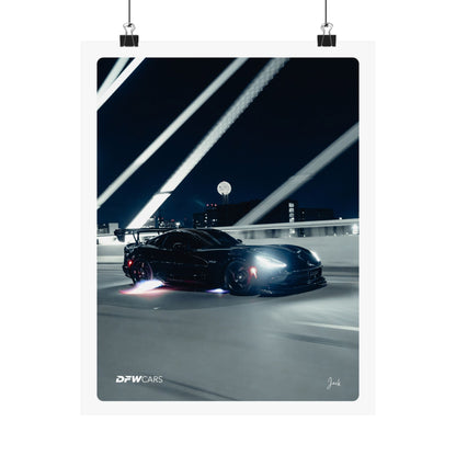 Quiet Racing Viper Poster