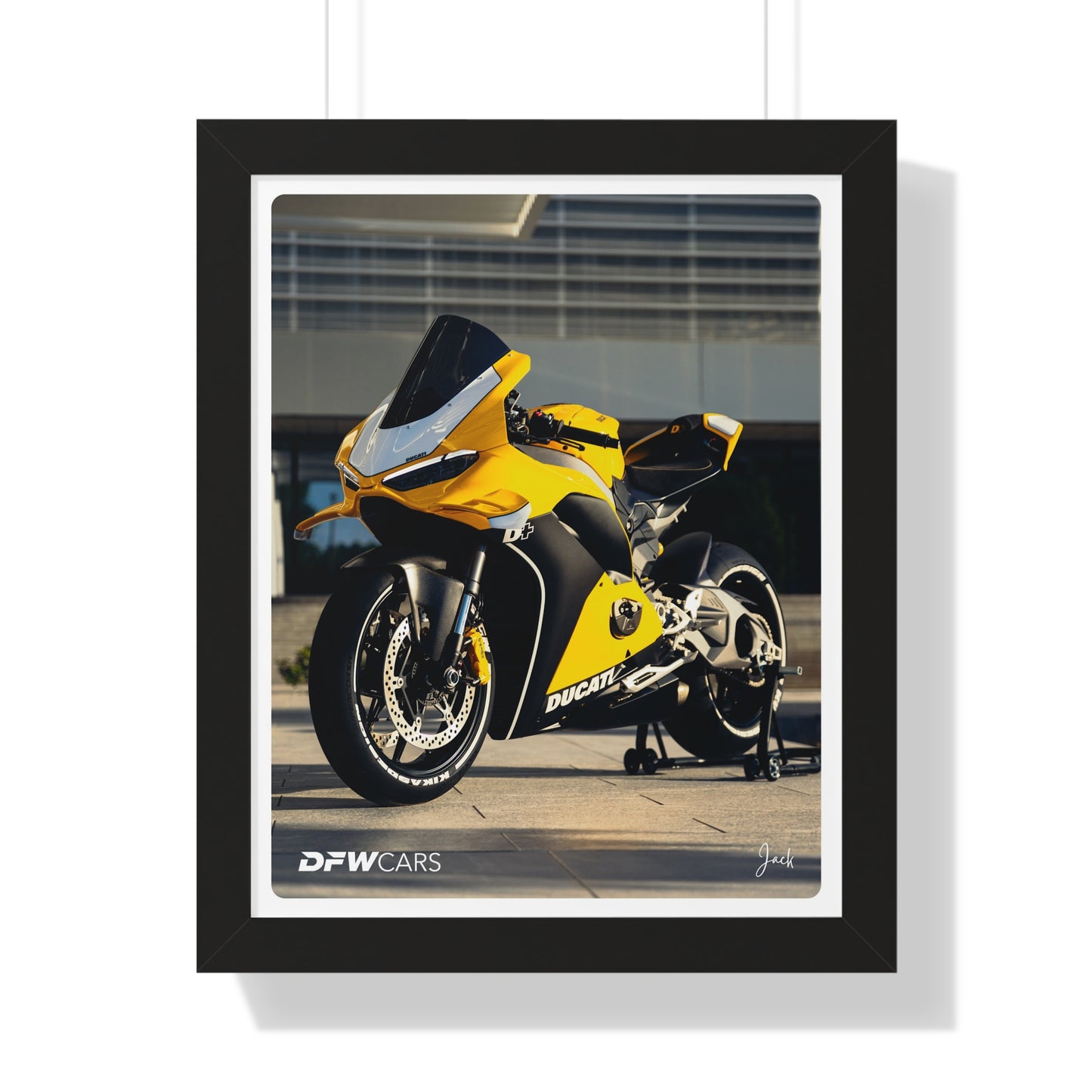 Ducati Panigale V4 Framed Poster