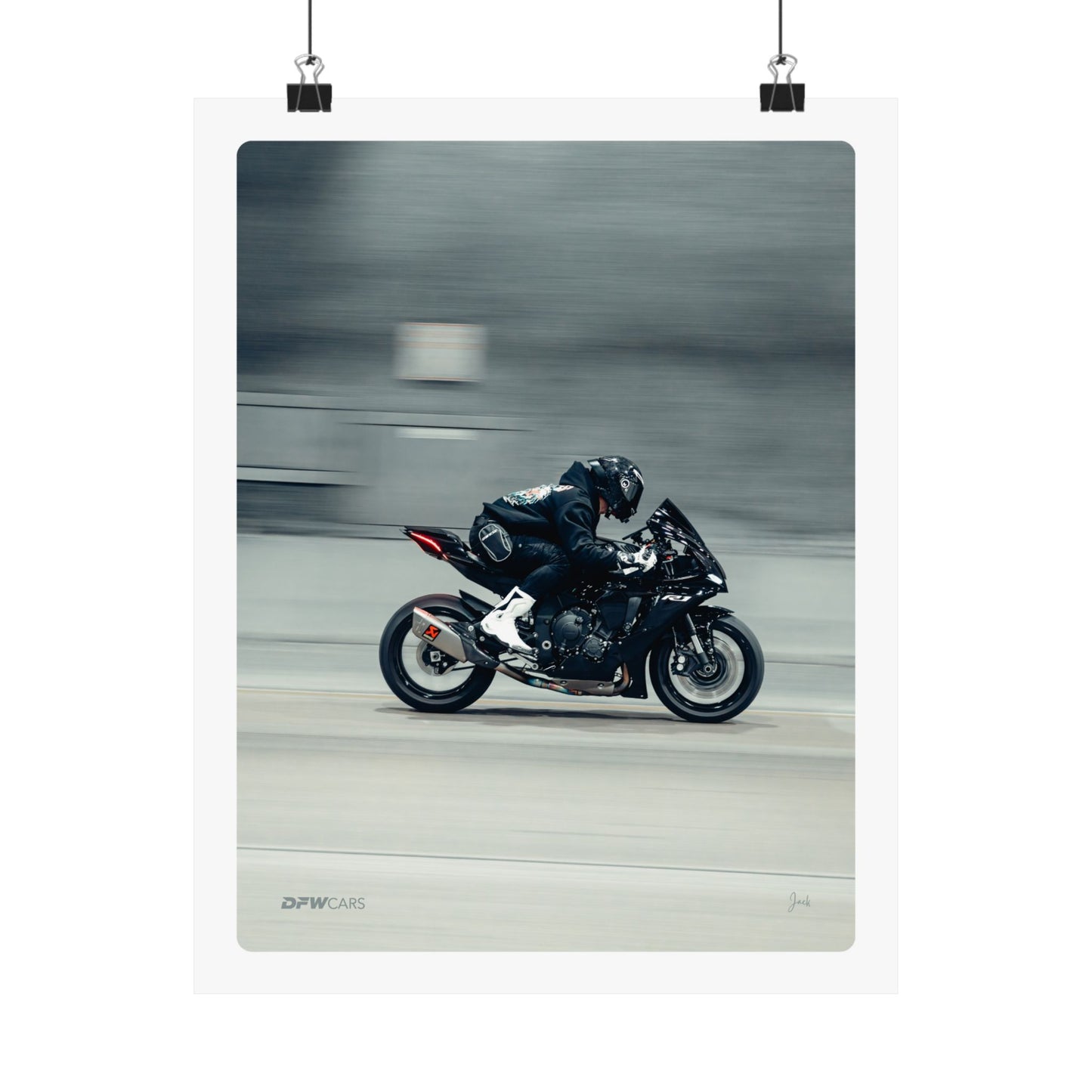 Yamaha R1 Poster