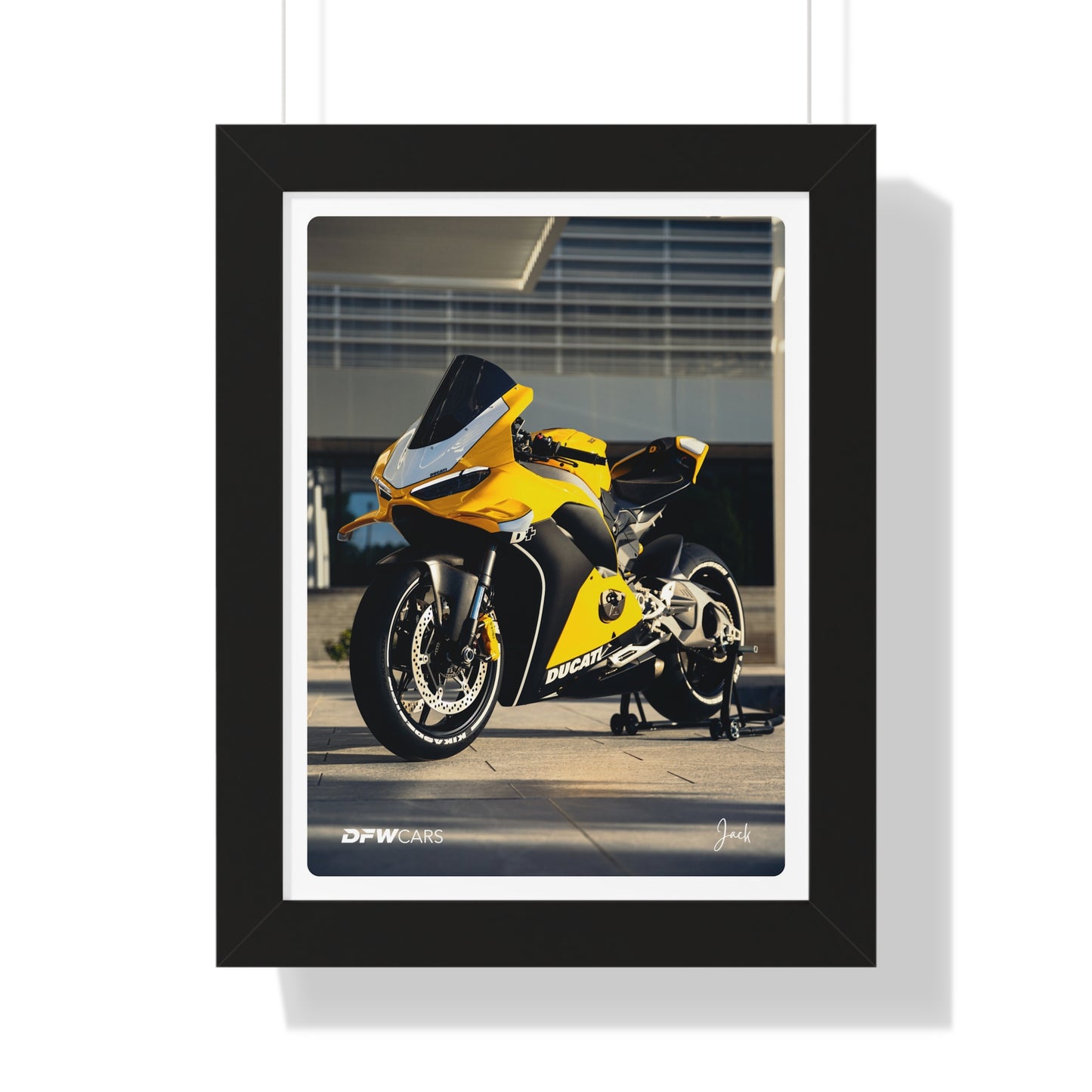Ducati Panigale V4 Framed Poster