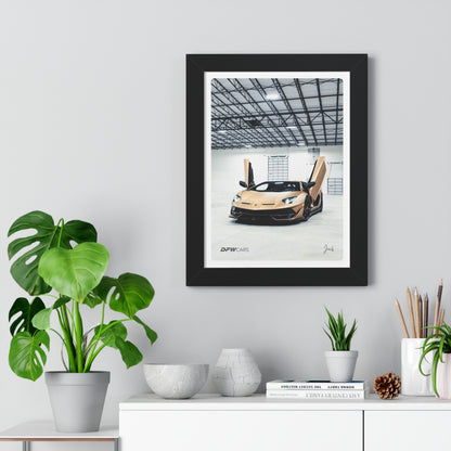 Aventador SVJ Framed Poster