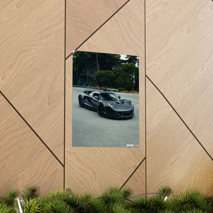 Hennessey Venom GT Car Week Poster