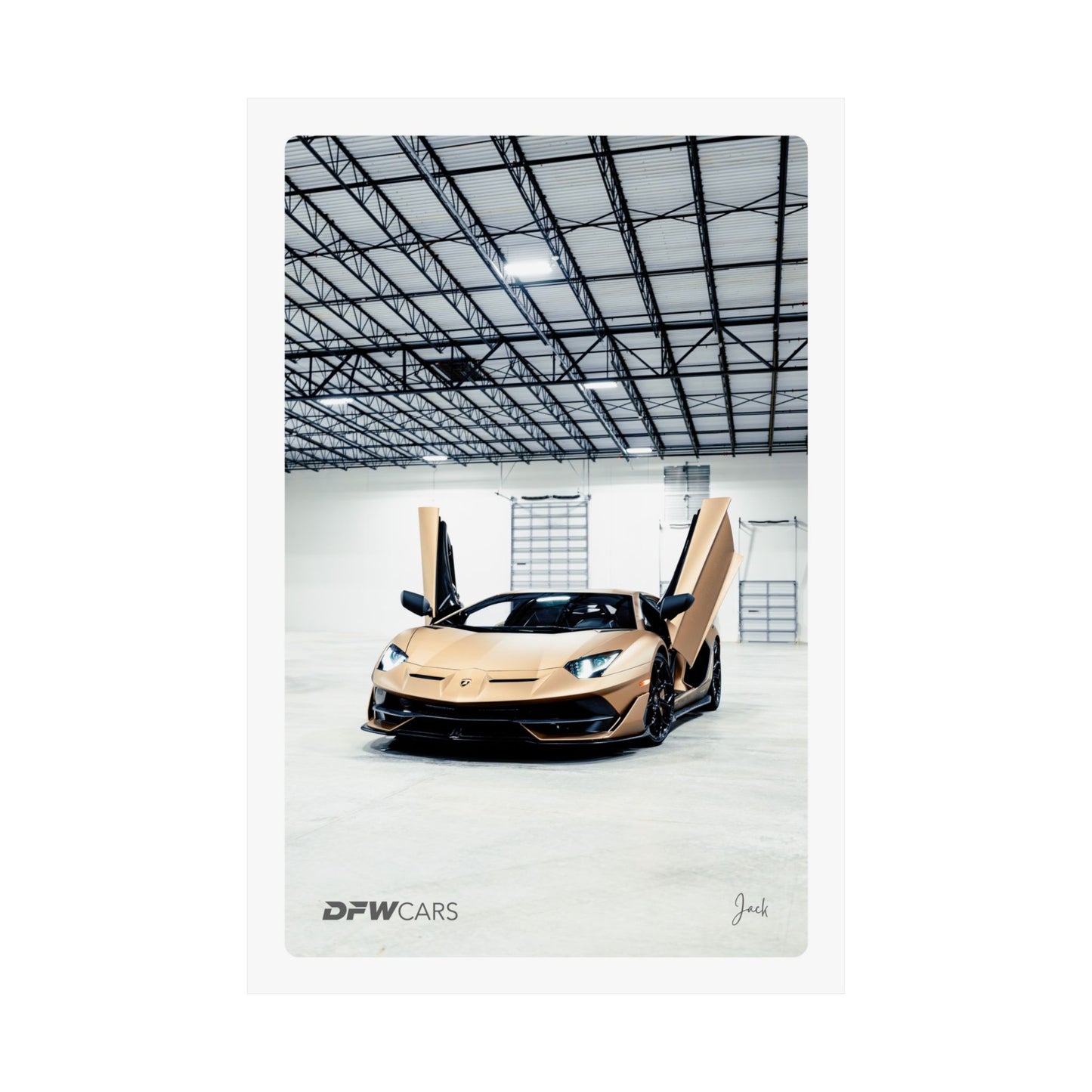 Aventador SVJ Poster