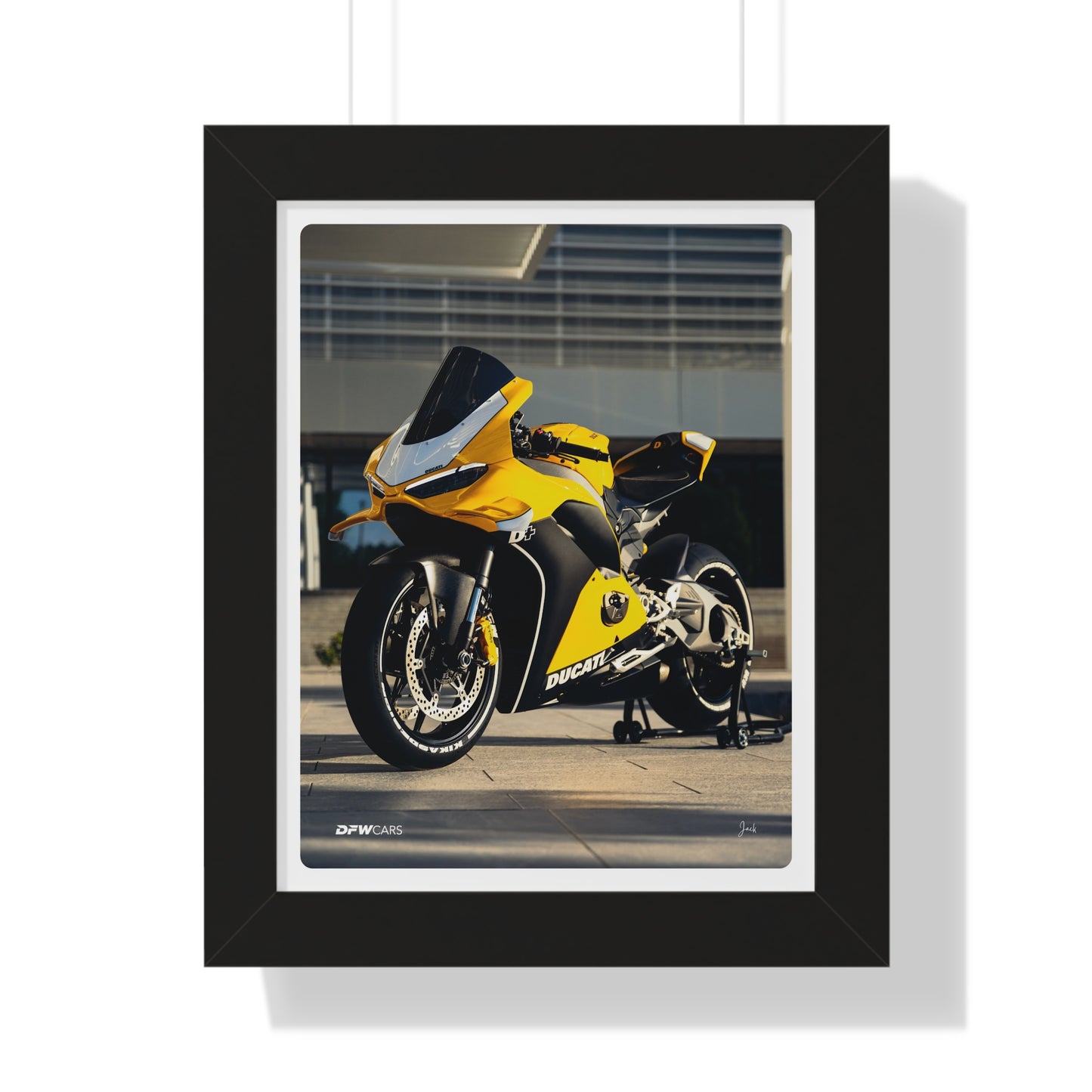 Ducati Panigale V4 Framed Poster