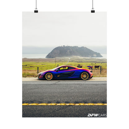 McLaren P1 Car Week Poster