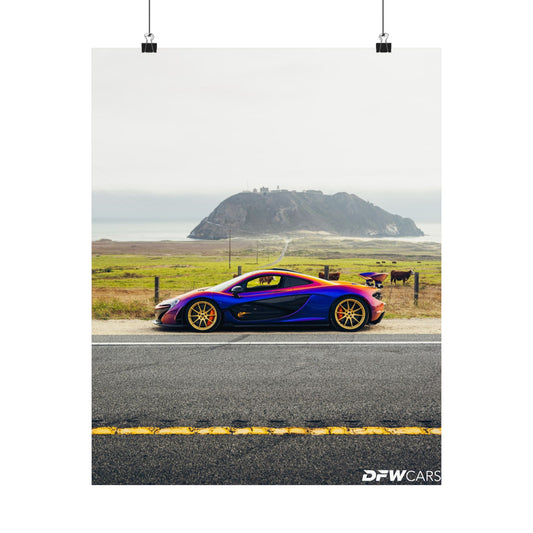 McLaren P1 Car Week Poster