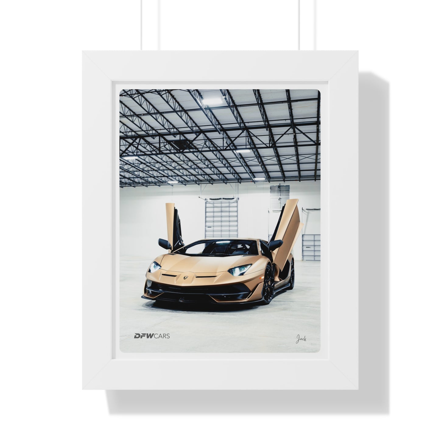 Aventador SVJ Framed Poster
