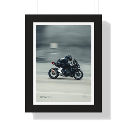 Yamaha R1 Framed Poster