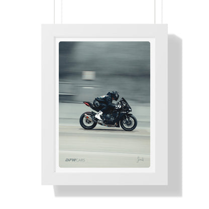Yamaha R1 Framed Poster
