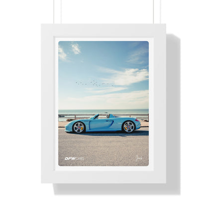 Porsche Carrera GT Framed Poster