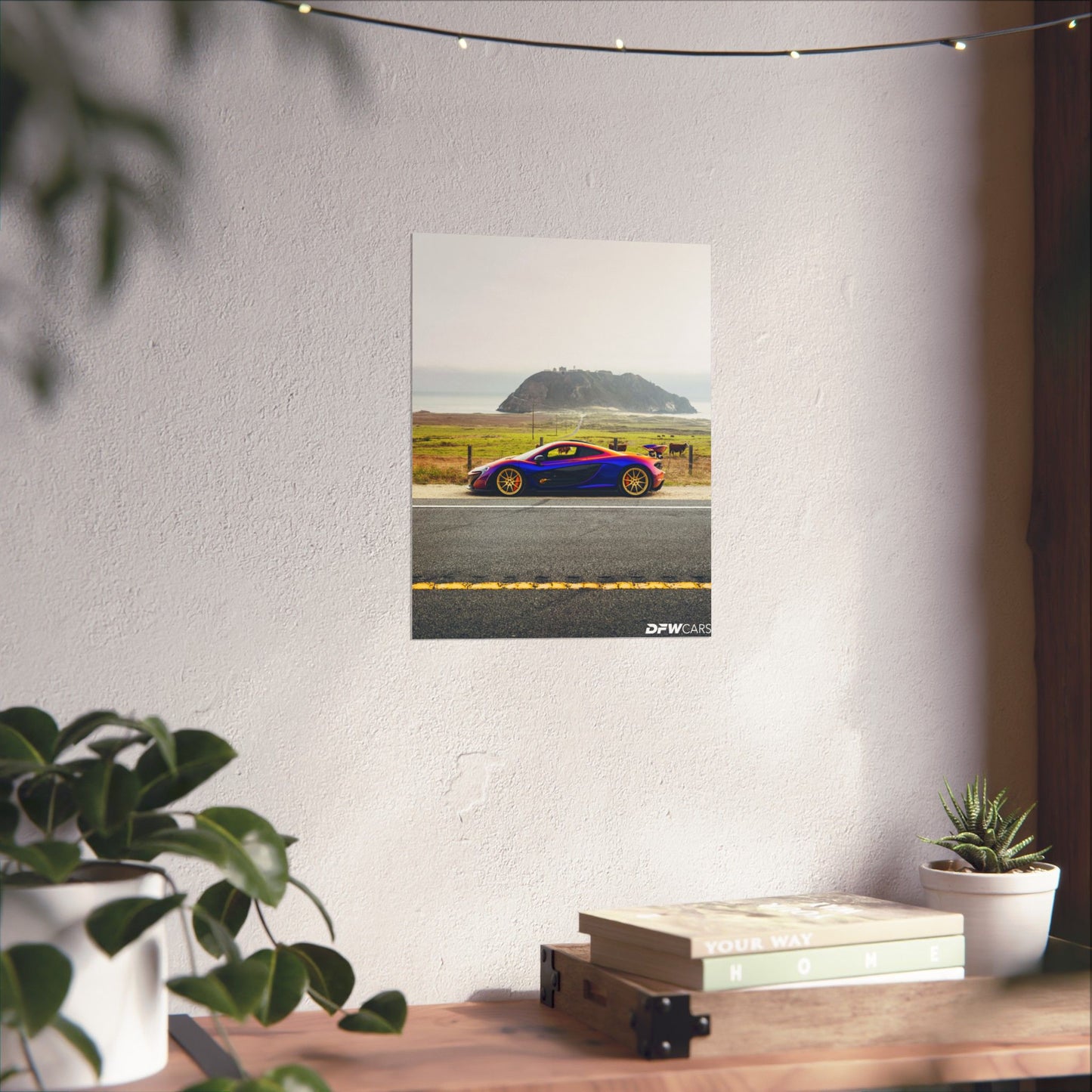 McLaren P1 Car Week Poster