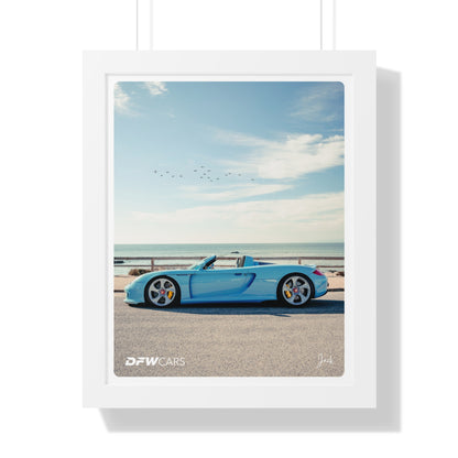 Porsche Carrera GT Framed Poster