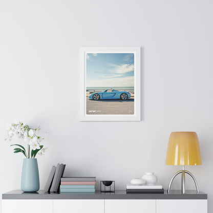 Porsche Carrera GT Framed Poster
