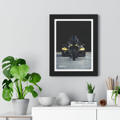 BMW M1000RR x G80 M3 Framed Poster