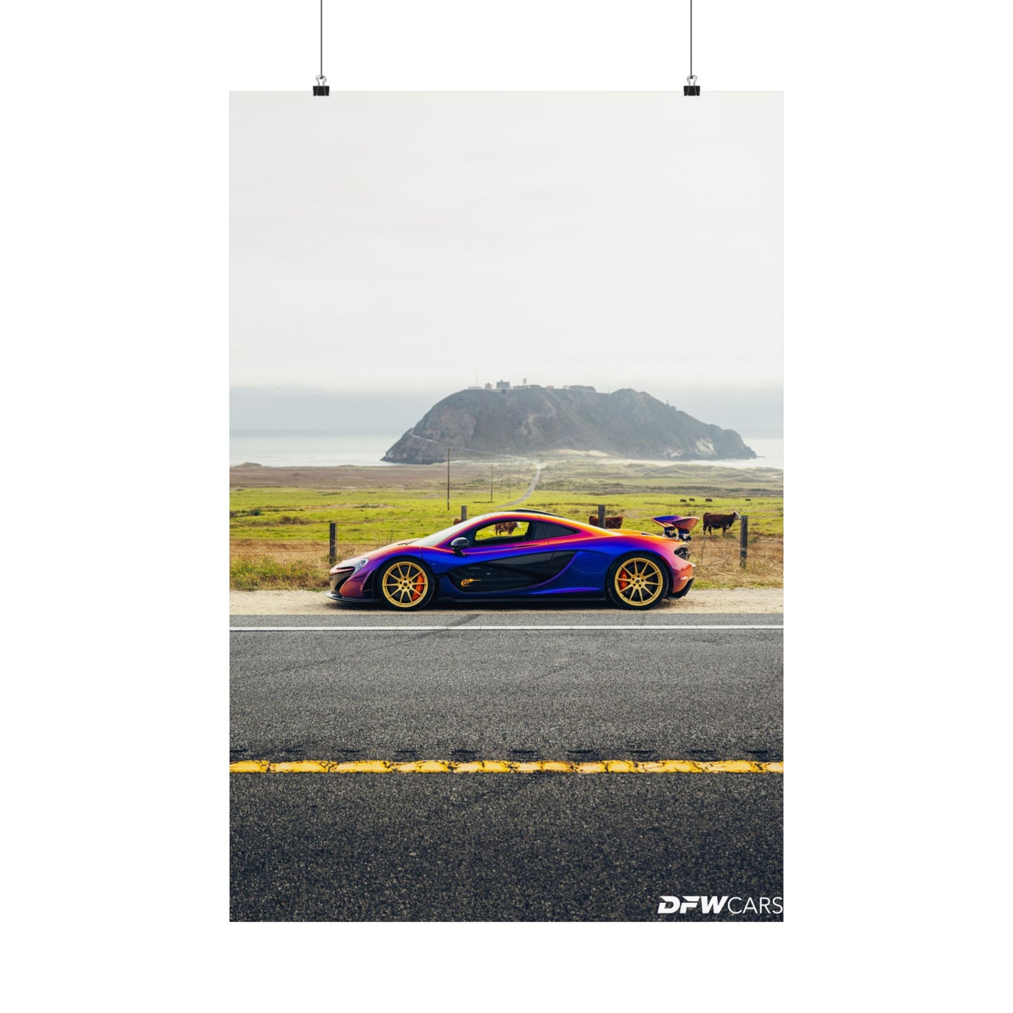 McLaren P1 Car Week Poster