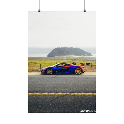 McLaren P1 Car Week Poster