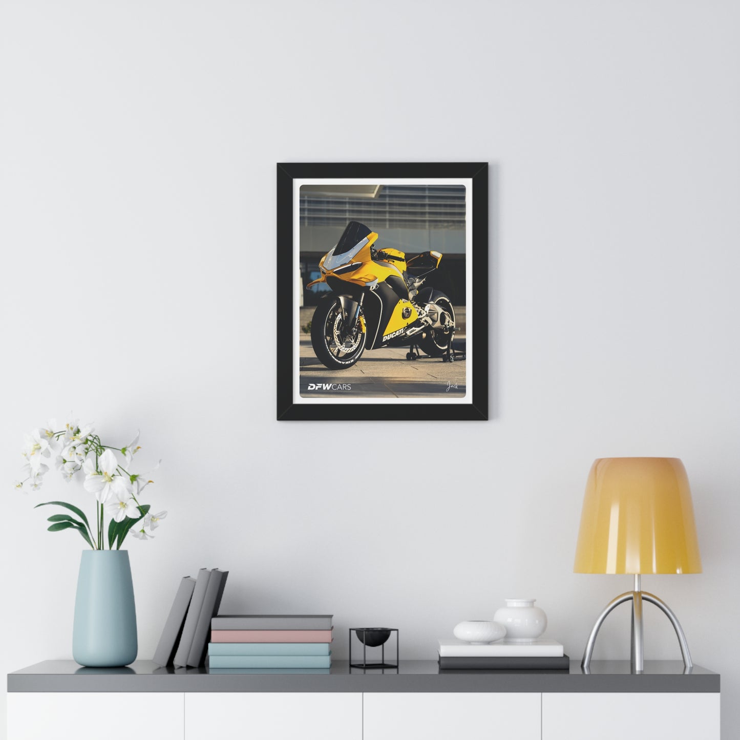 Ducati Panigale V4 Framed Poster