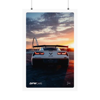 Hennessy C7 ZR1 Poster