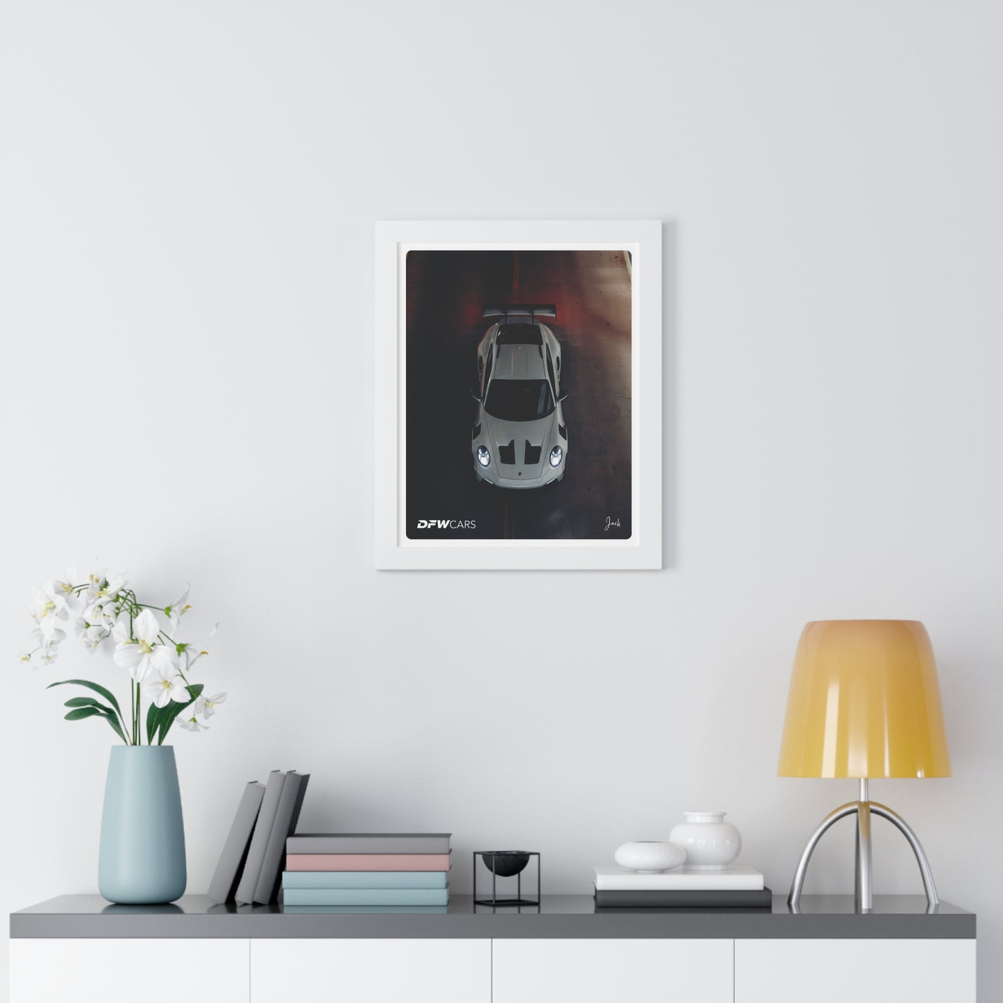 Porsche 992 GT3RS Framed Poster