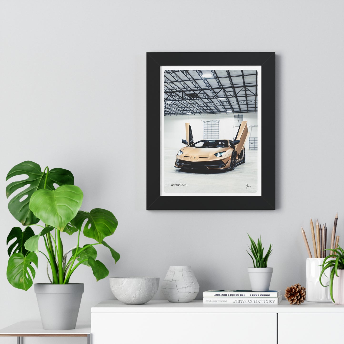Aventador SVJ Framed Poster
