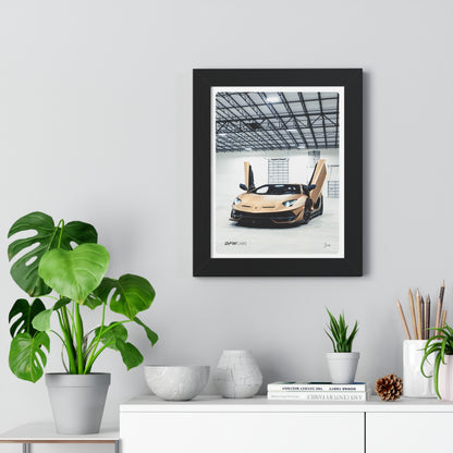 Aventador SVJ Framed Poster