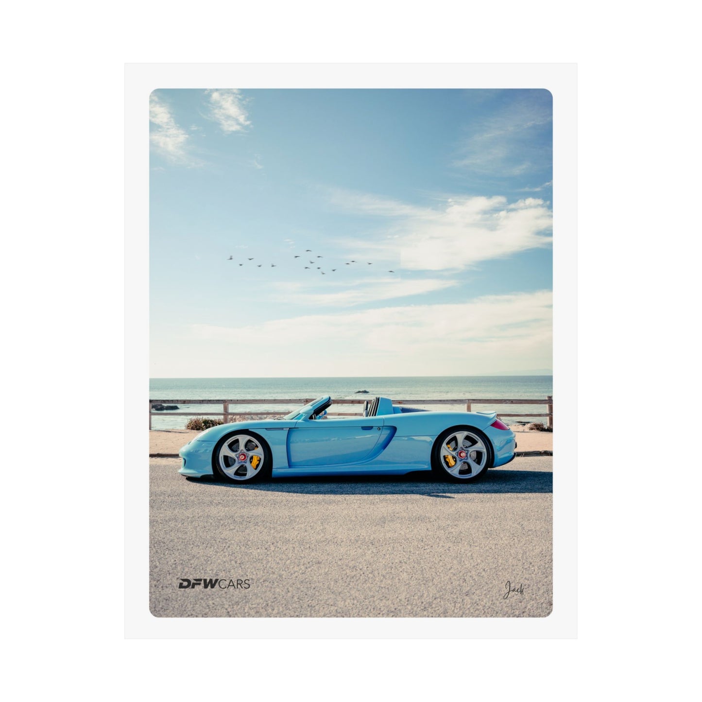Porsche Carrera GT Poster