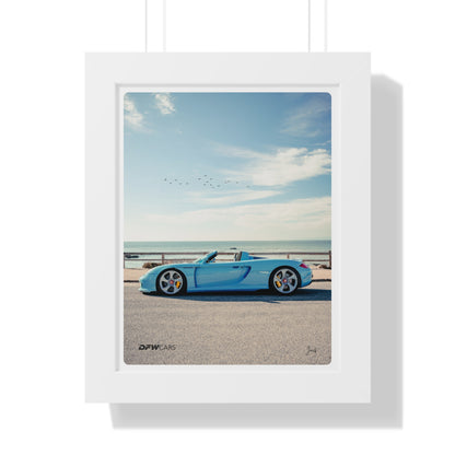 Porsche Carrera GT Framed Poster