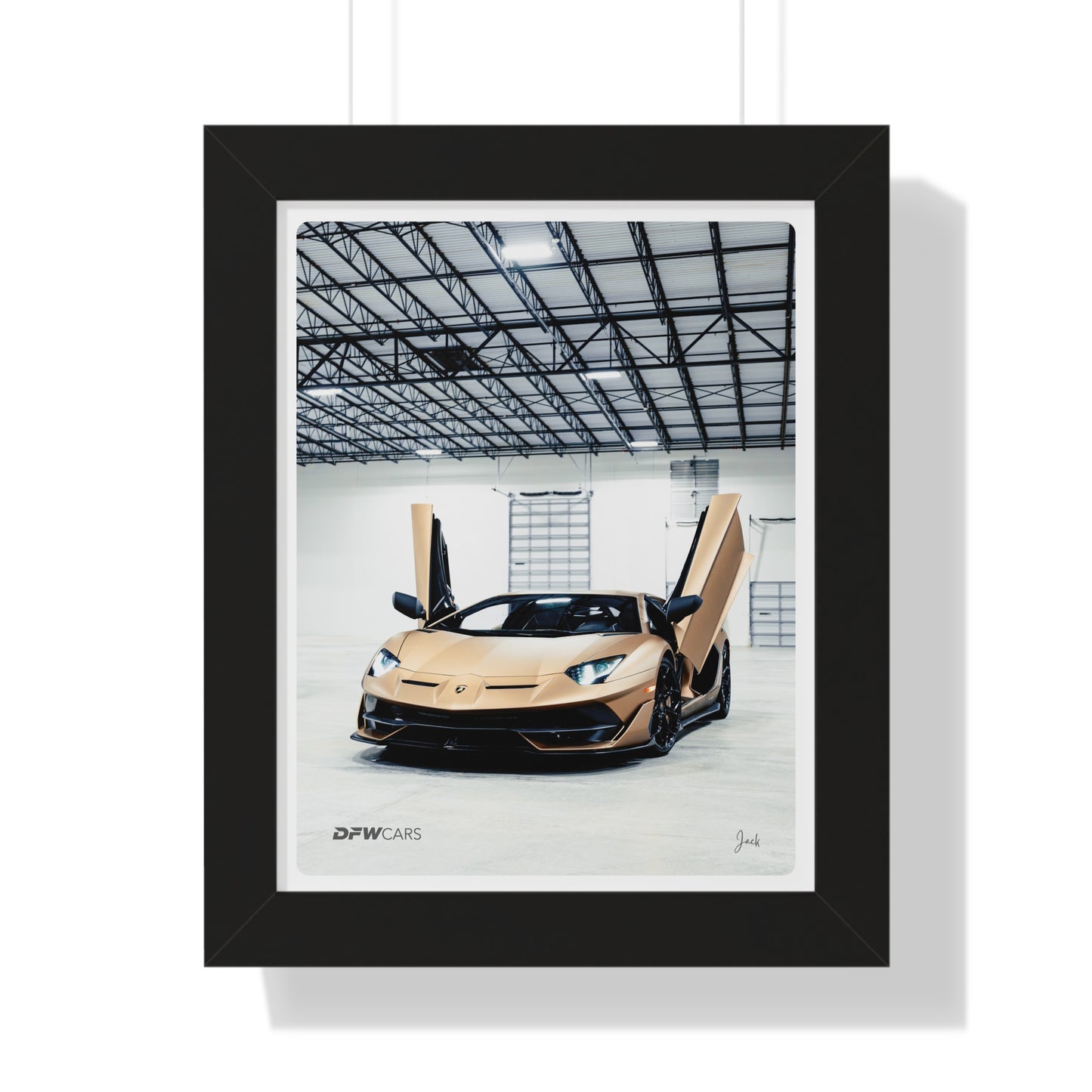 Aventador SVJ Framed Poster