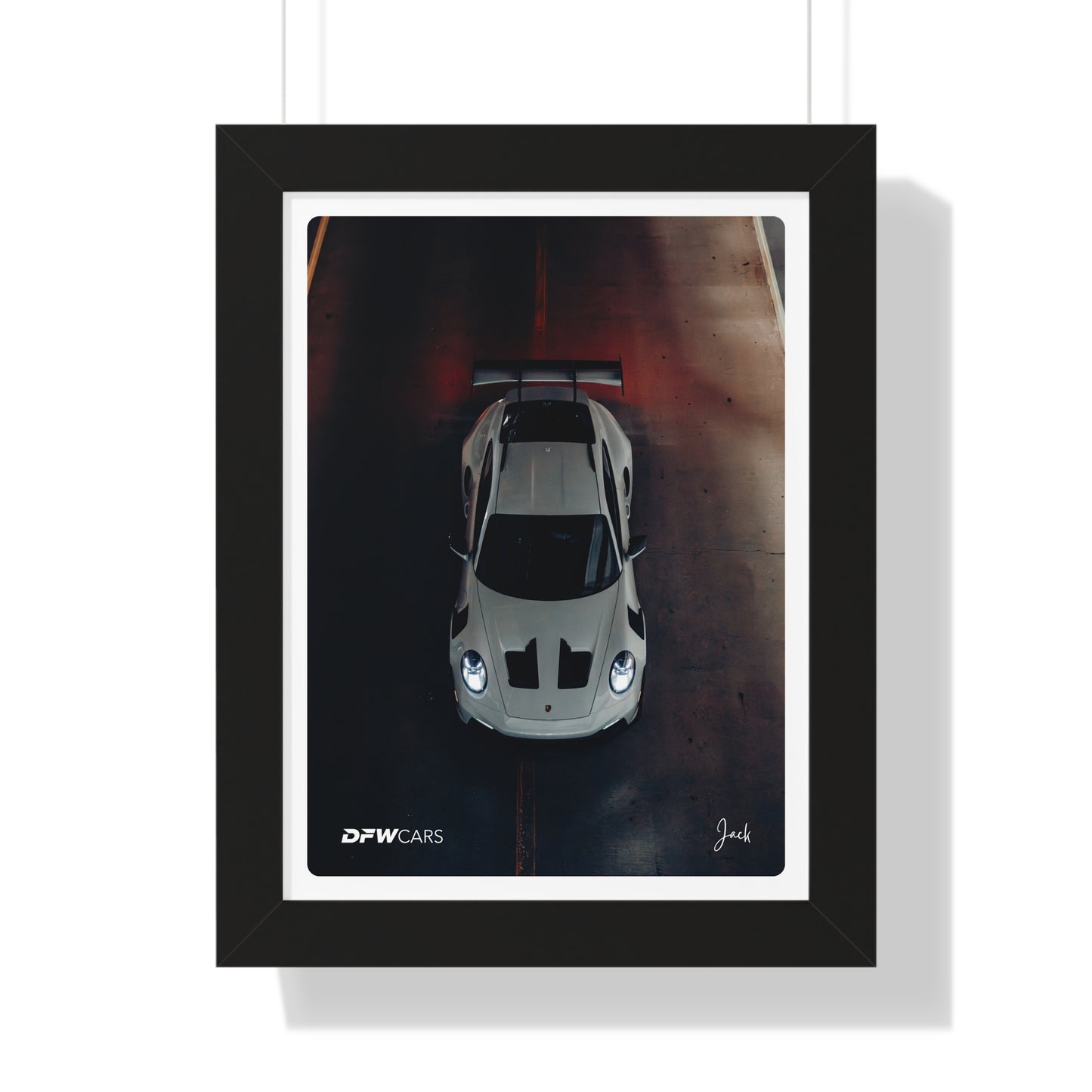 Porsche 992 GT3RS Framed Poster