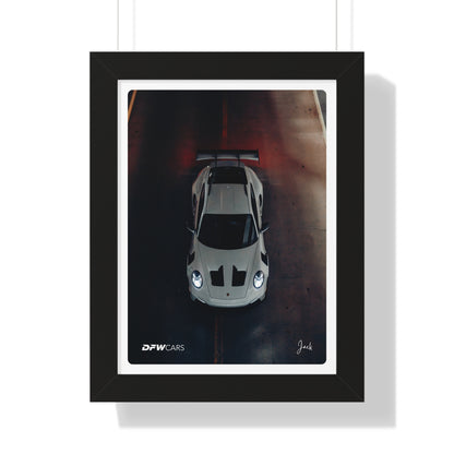 Porsche 992 GT3RS Framed Poster