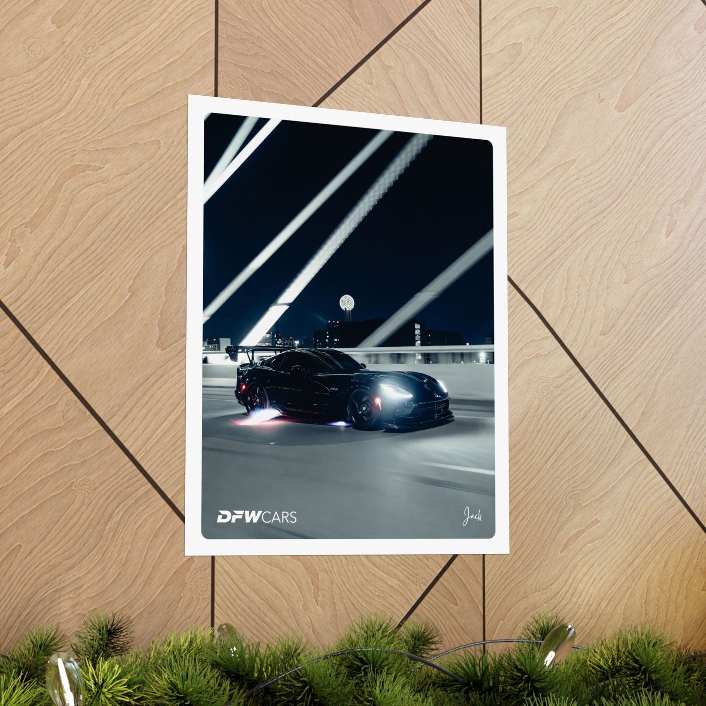 Quiet Racing Viper Poster