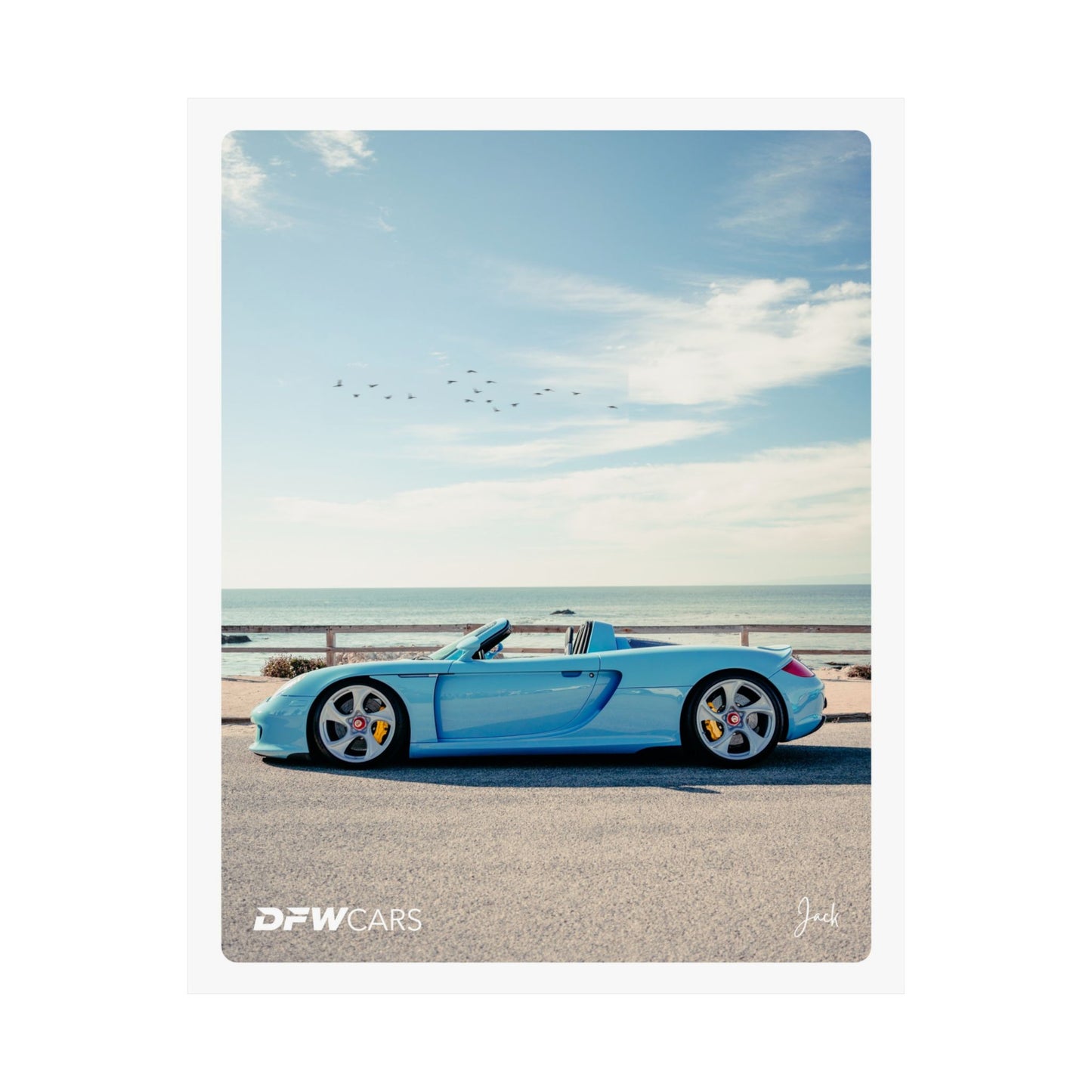 Porsche Carrera GT Poster