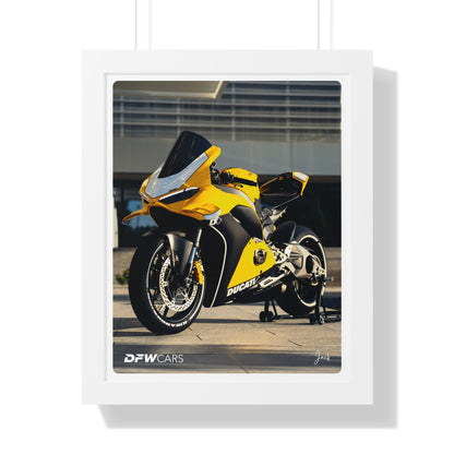 Ducati Panigale V4 Framed Poster