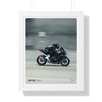 Yamaha R1 Framed Poster