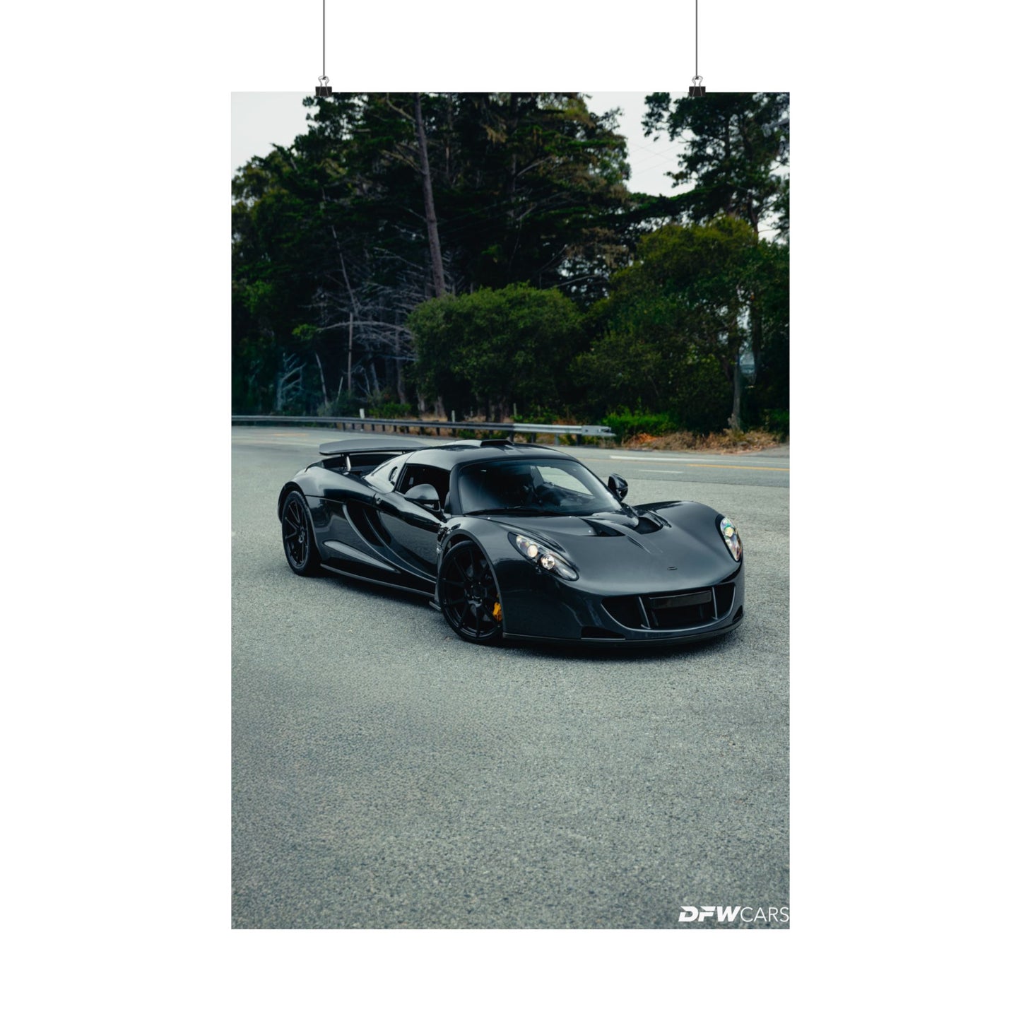 Hennessey Venom GT Car Week Poster