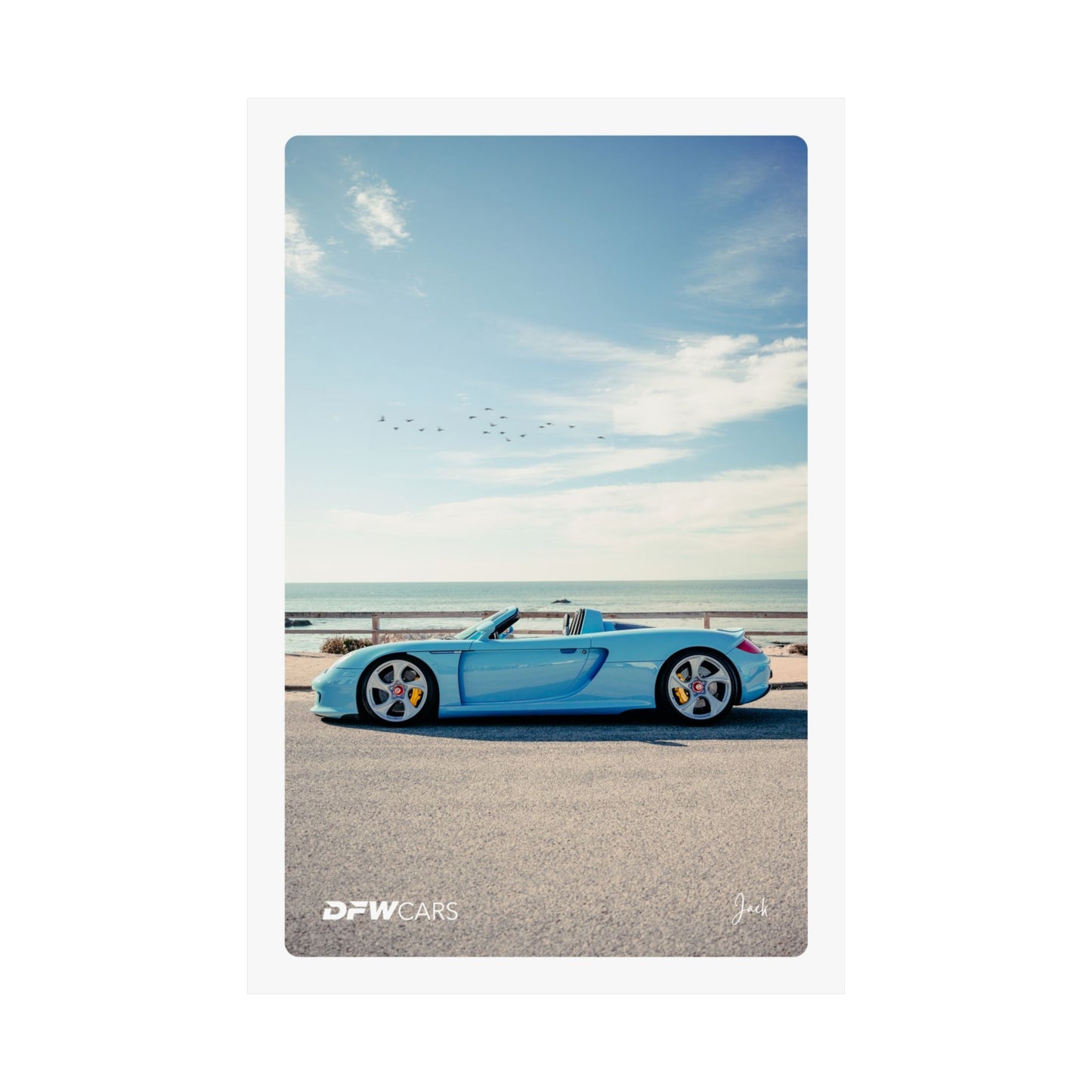 Porsche Carrera GT Poster