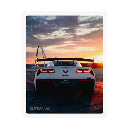 Hennessy C7 ZR1 Poster