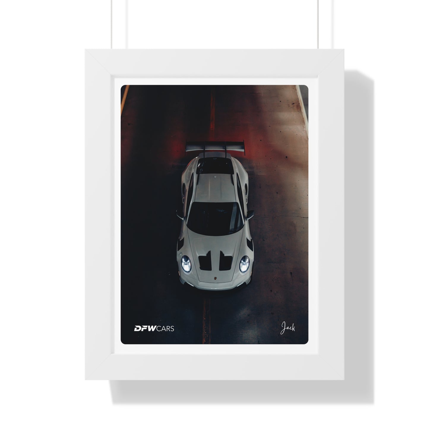 Porsche 992 GT3RS Framed Poster