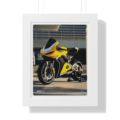 Ducati Panigale V4 Framed Poster