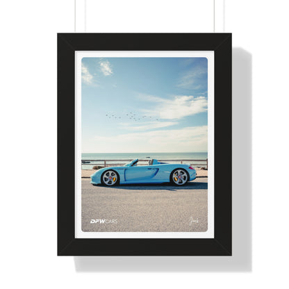 Porsche Carrera GT Framed Poster