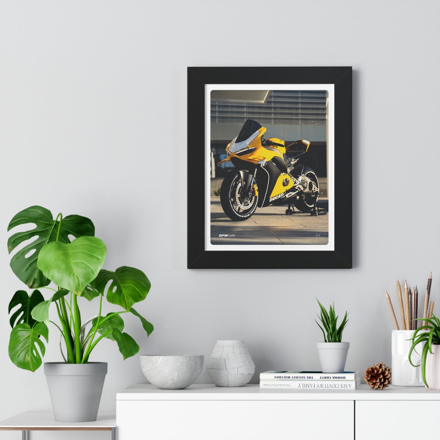Ducati Panigale V4 Framed Poster