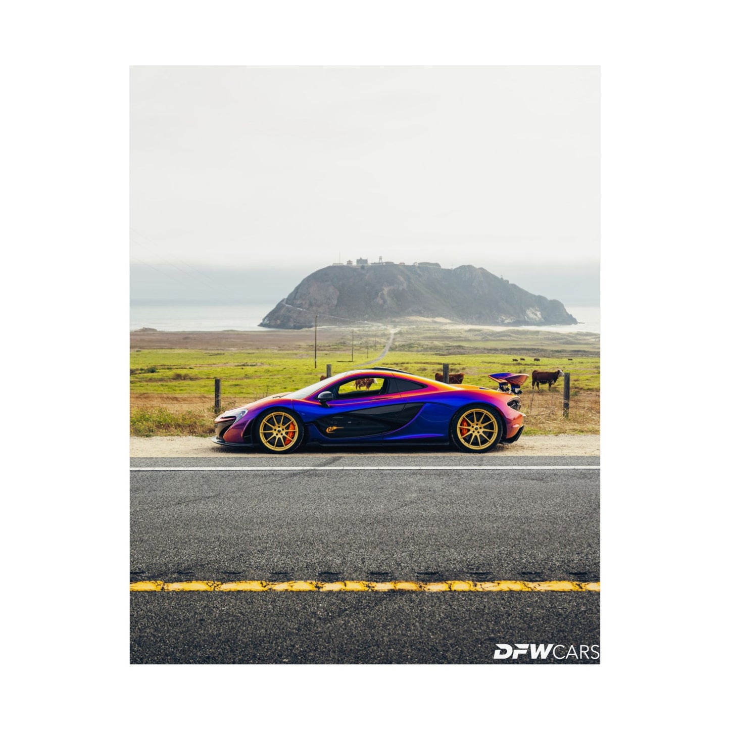 McLaren P1 Car Week Poster