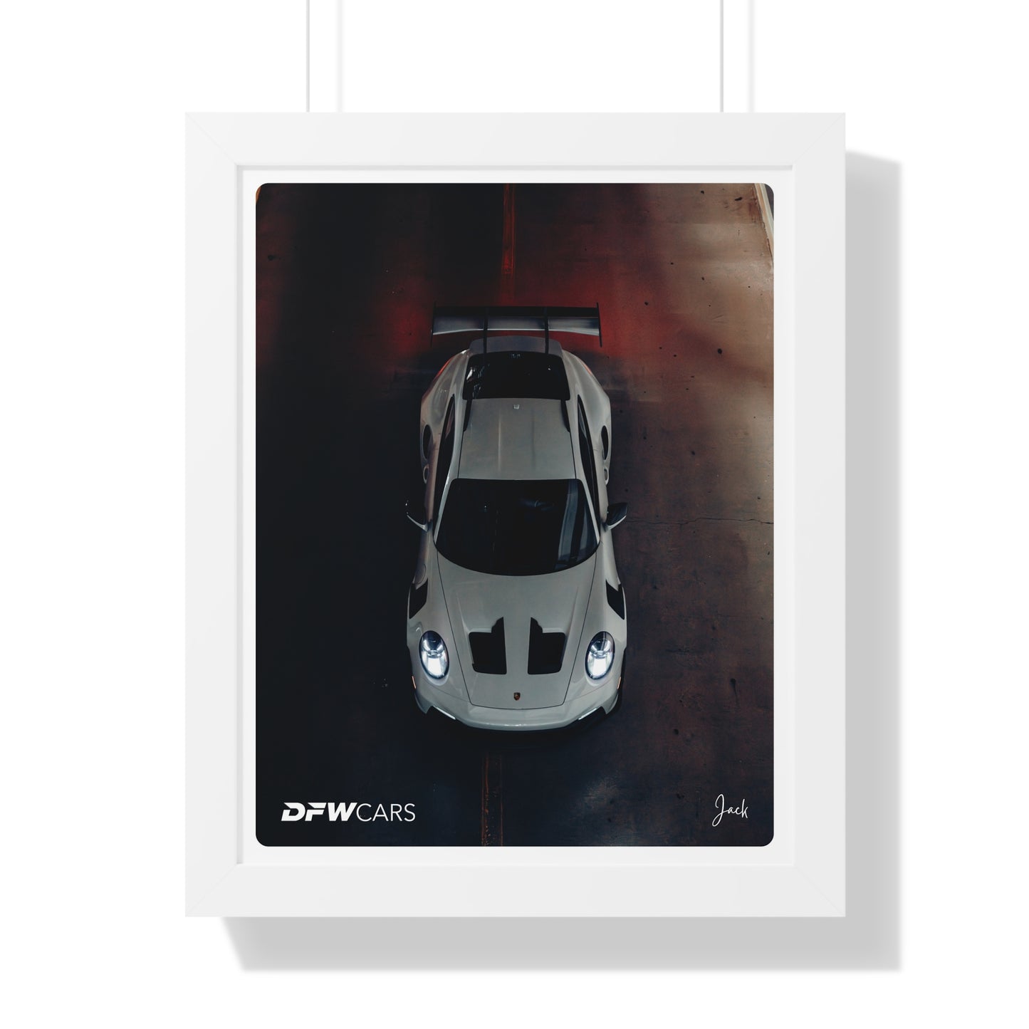 Porsche 992 GT3RS Framed Poster
