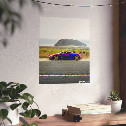 McLaren P1 Car Week Poster